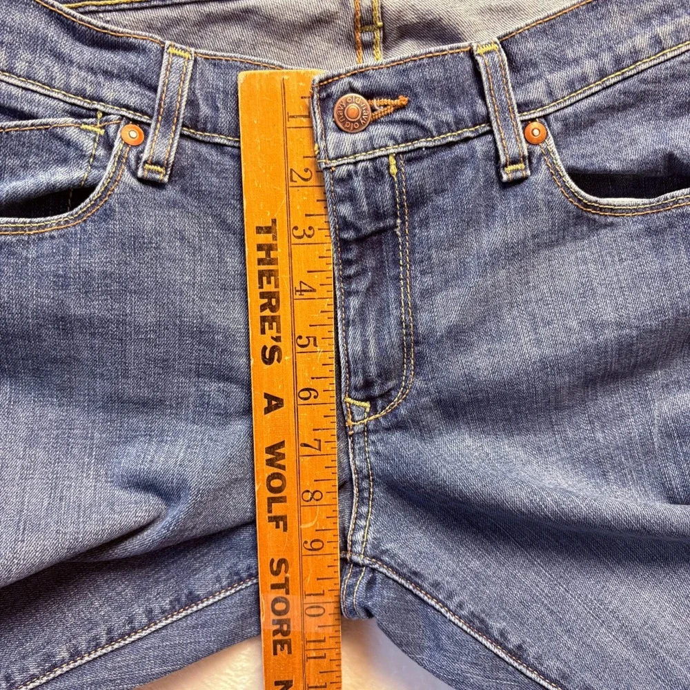 Old Navy Jeans‎ Women Sz 10 Blue Flirt Bootcut Dark Wash Denim Everyday Casual